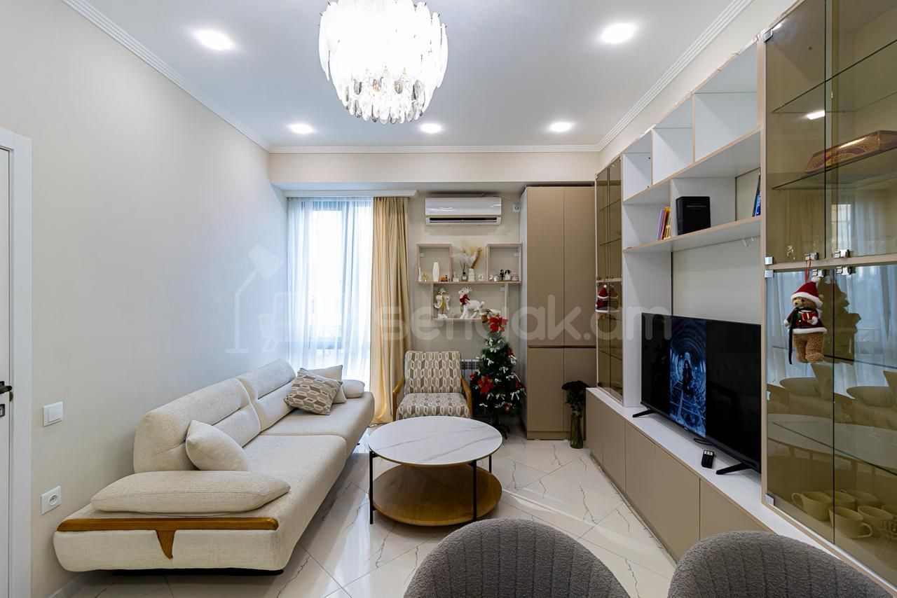 3 Սենյականոց Բնակարան Նորակառույցում, 53քմ, 4/13 հարկ, Դիզայներական Վերանորոգված