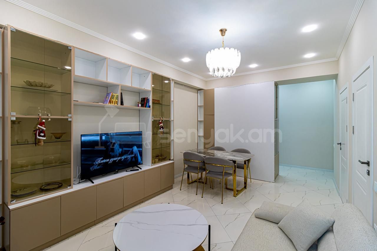 3 Սենյականոց Բնակարան Նորակառույցում, 53քմ, 4/13 հարկ, Դիզայներական Վերանորոգված