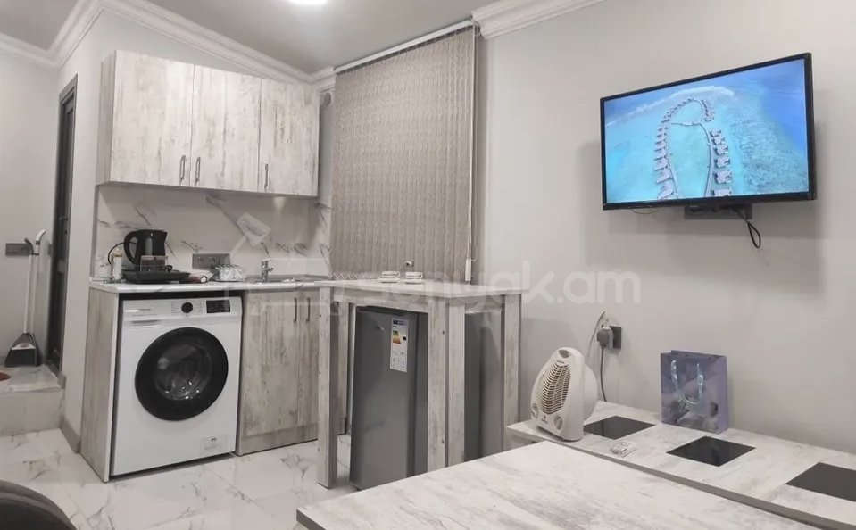 1 Սենյականոց Բնակարան Քարե Շենքում, 40քմ, 1/1 հարկ, Կապիտալ Վերանորոգված, Կահավորված