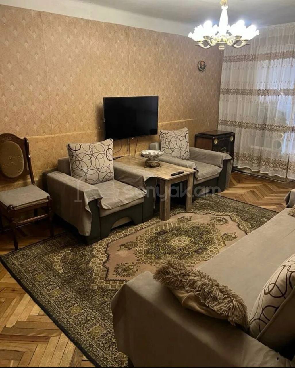 2 Սենյականոց Բնակարան Քարե Շենքում, 54քմ, 4/5 հարկ, Նորմալ Վիճակում