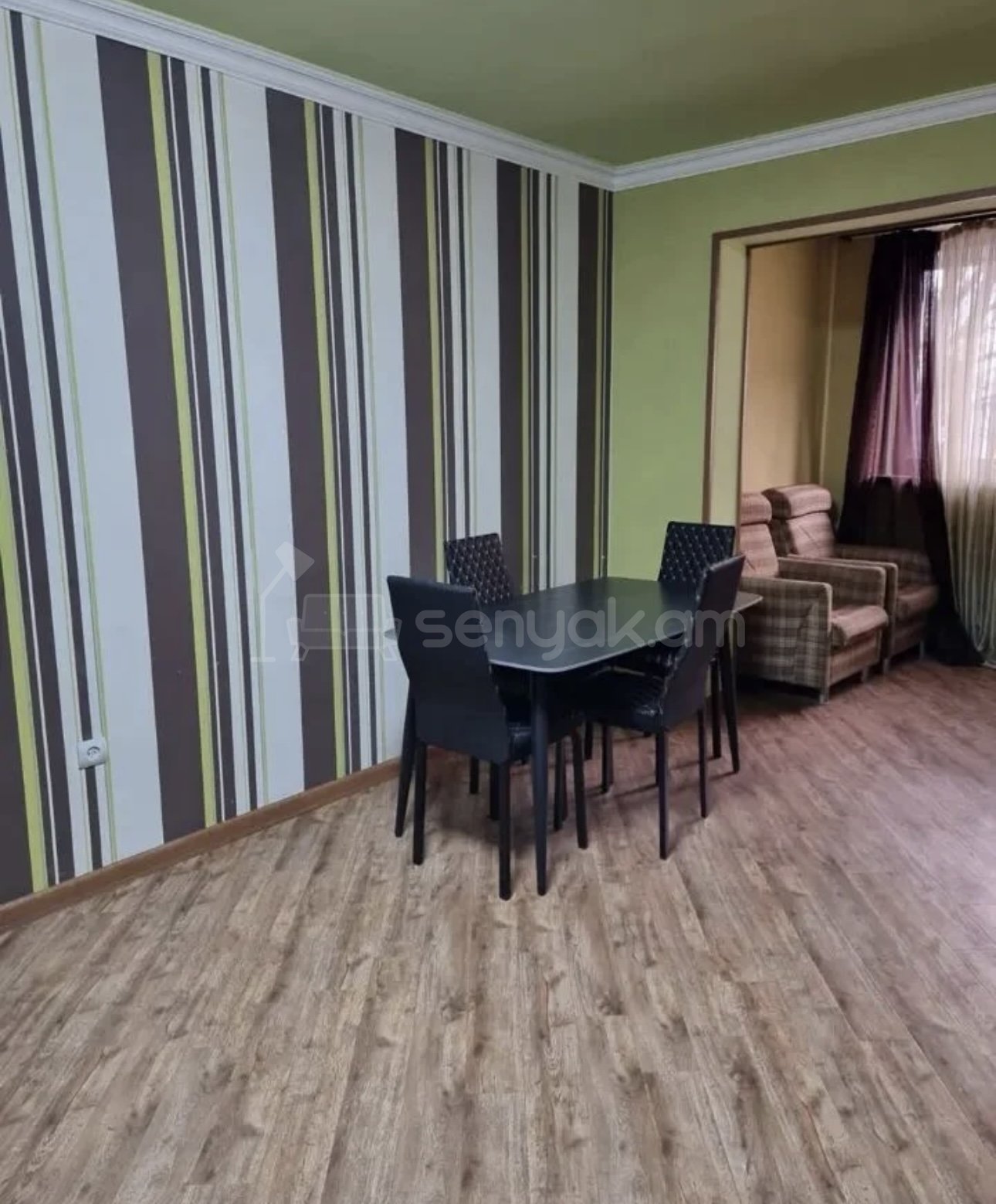 2 Սենյականոց Բնակարան, 65քմ, 3/4 հարկ, Դիզայներական Վերանորոգված, Կահավորված