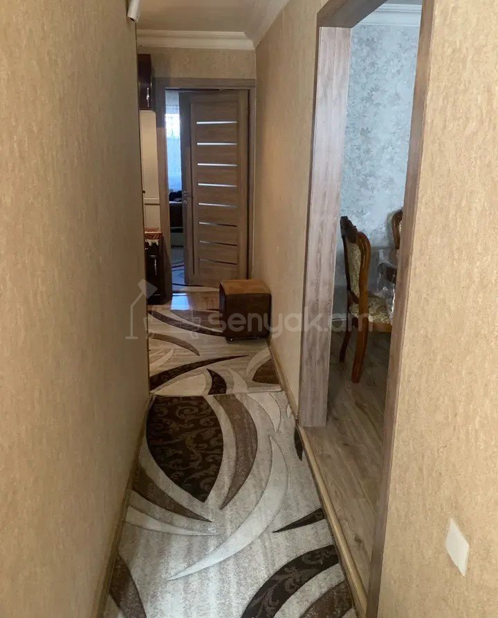 2 Սենյականոց Բնակարան, 53քմ, 1/5 հարկ, Կապիտալ Վերանորոգված