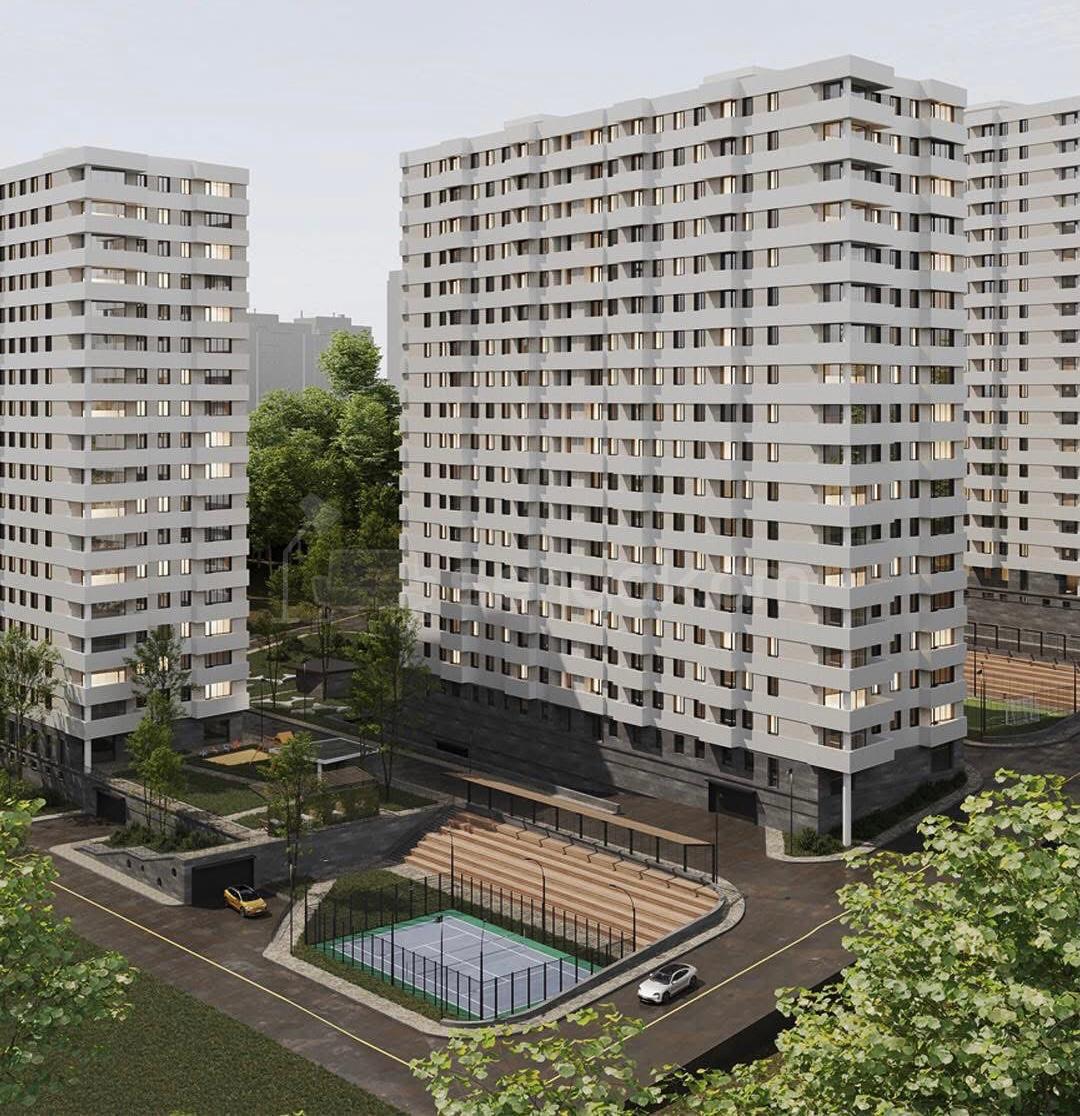 2 Սենյականոց Բնակարան Նորակառույցում, 50քմ, 16/17 հարկ, Զրոյական Վիճակում