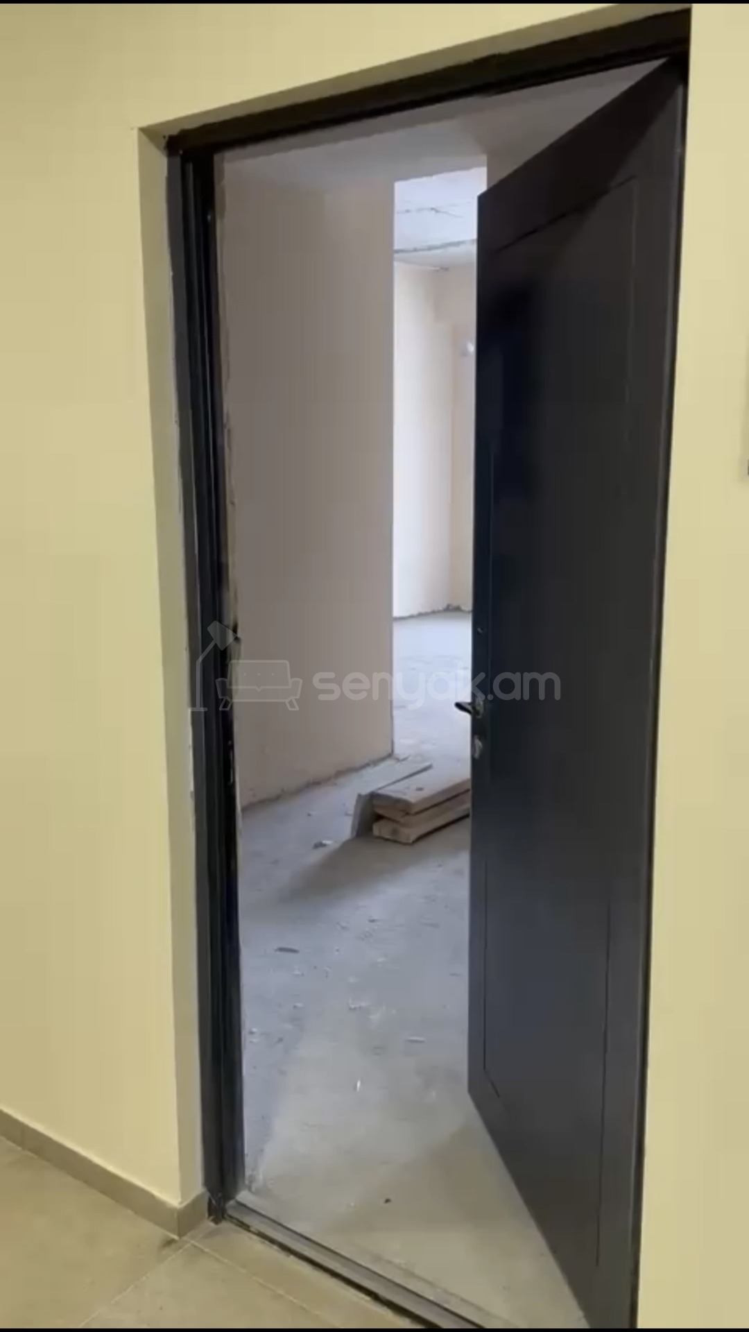 2 Սենյականոց Բնակարան Նորակառույցում, 50քմ, 16/17 հարկ, Զրոյական Վիճակում