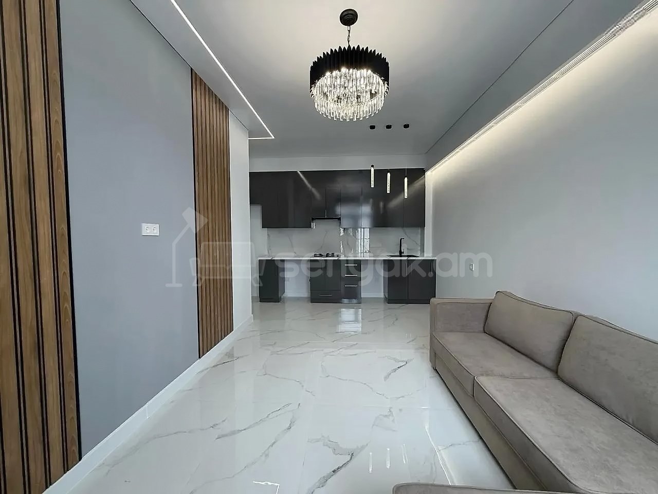 3 Սենյականոց Բնակարան Նորակառույցում, 62քմ, 7/14 հարկ, Կապիտալ Վերանորոգված