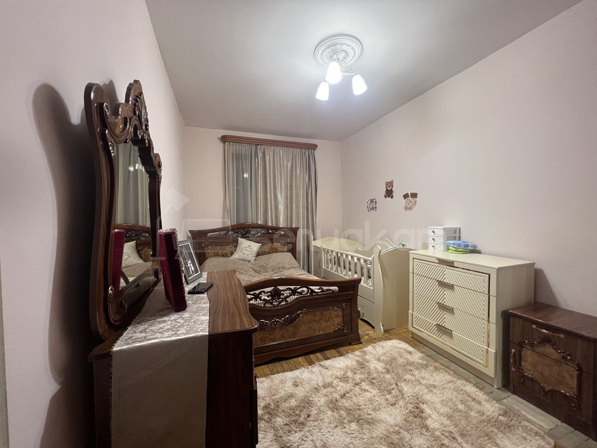 3 Սենյականոց Բնակարան, 78քմ, 7/9 հարկ, Նորմալ Վիճակում