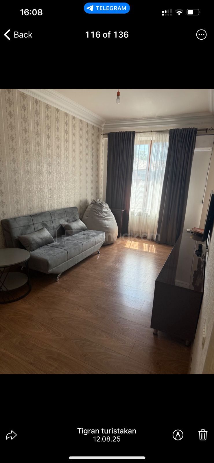 3 Սենյականոց Բնակարան Նորակառույց Քարե Շենքում, 105քմ, 4/13 հարկ, Կապիտալ Վերանորոգված