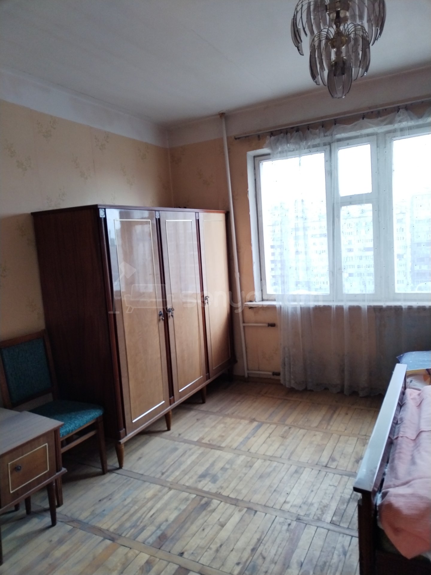 2 Սենյականոց Բնակարան, 66քմ, 9/9 հարկ, Պետական Վիճակում