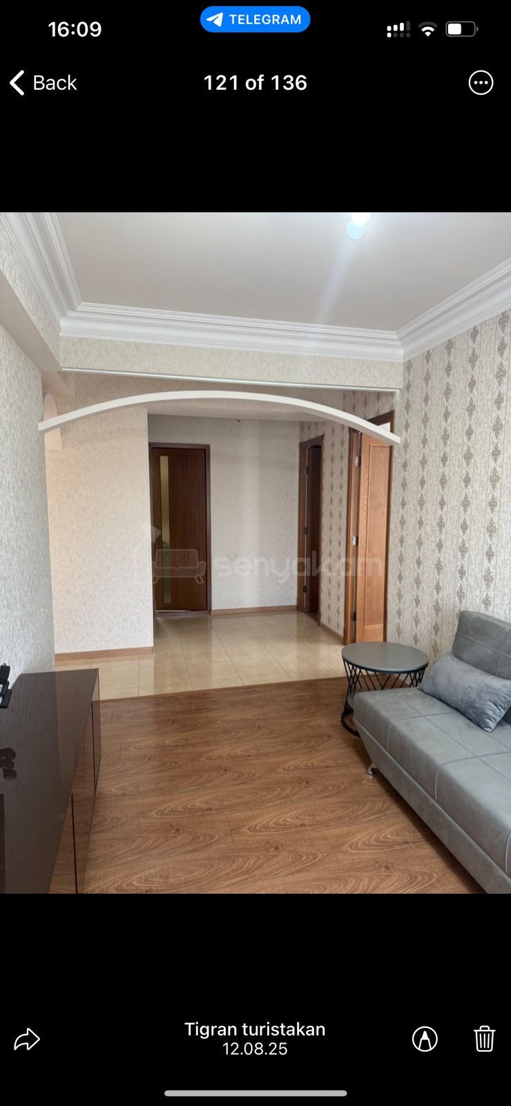 3 Սենյականոց Բնակարան Նորակառույց Քարե Շենքում, 105քմ, 4/13 հարկ, Կապիտալ Վերանորոգված, Կահավորված, Արևկող