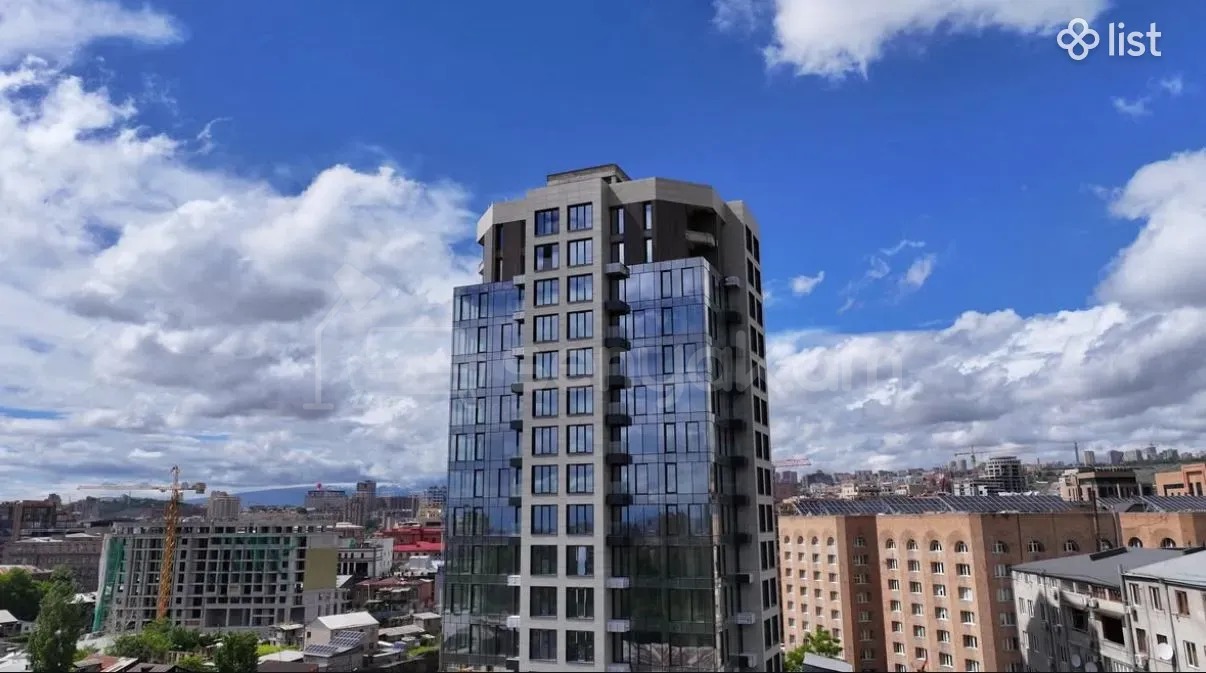 2 Սենյականոց Բնակարան Նորակառույցում, 70քմ, 10/17 հարկ, Կապիտալ Վերանորոգված