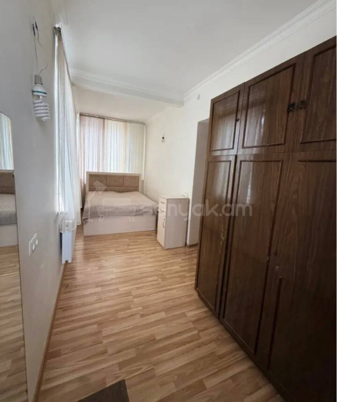 2 Սենյականոց Բնակարան Քարե Շենքում, 45քմ, 4/6 հարկ, Նորմալ Վիճակում