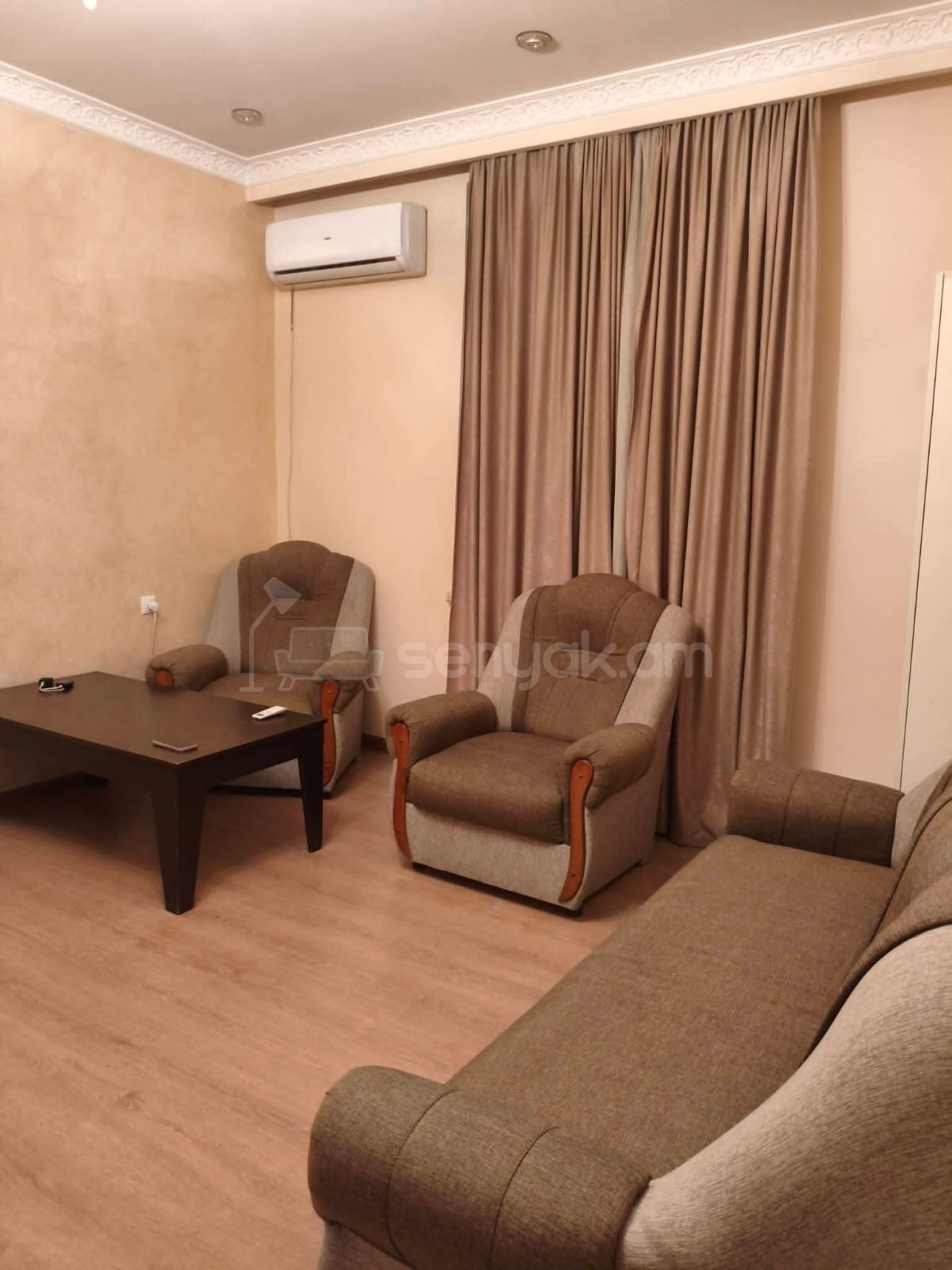 1 Սենյականոց Բնակարան, 45քմ, 3/5 հարկ, Կապիտալ Վերանորոգված