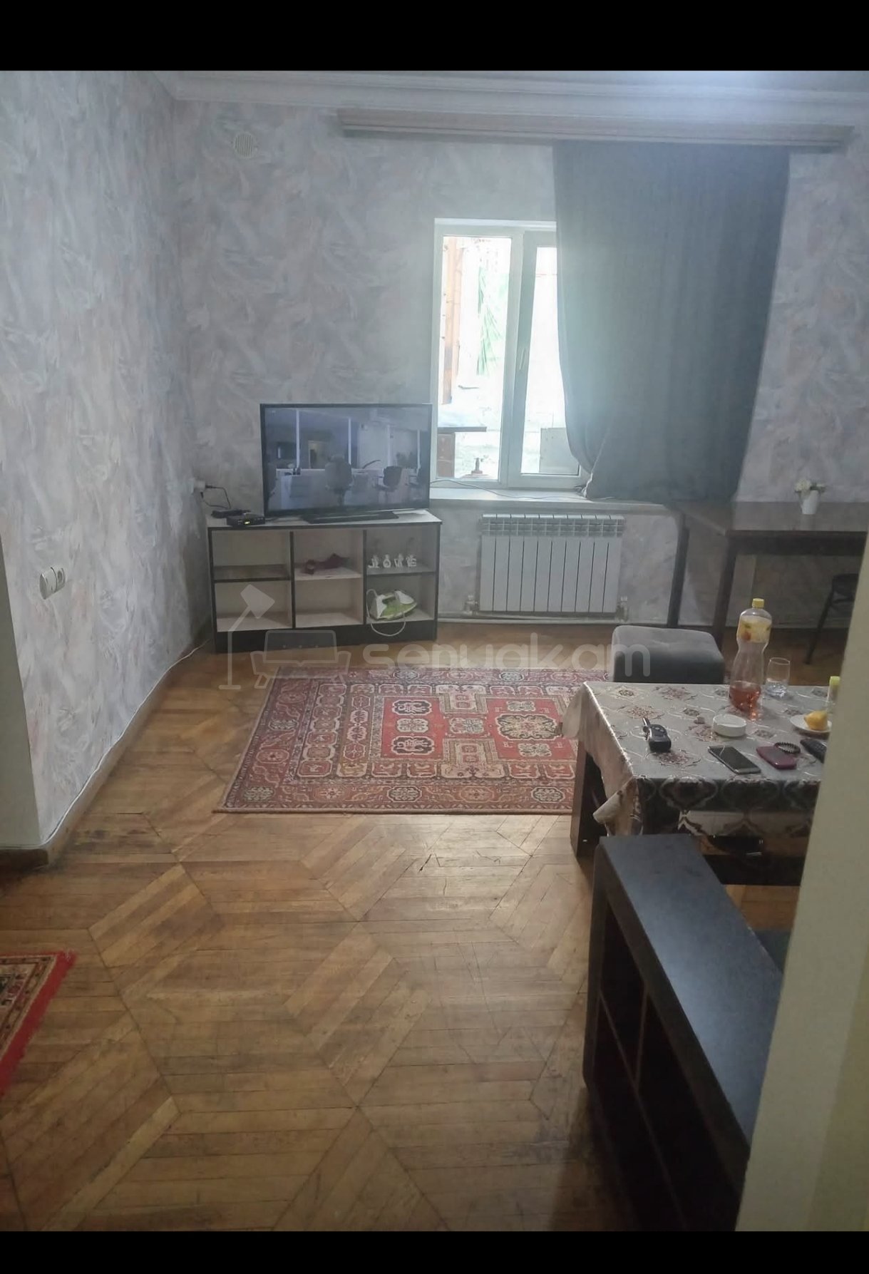 2 Սենյականոց Բնակարան Քարե Շենքում, 56քմ, 1/5 հարկ, Նորմալ Վիճակում, Կահավորված