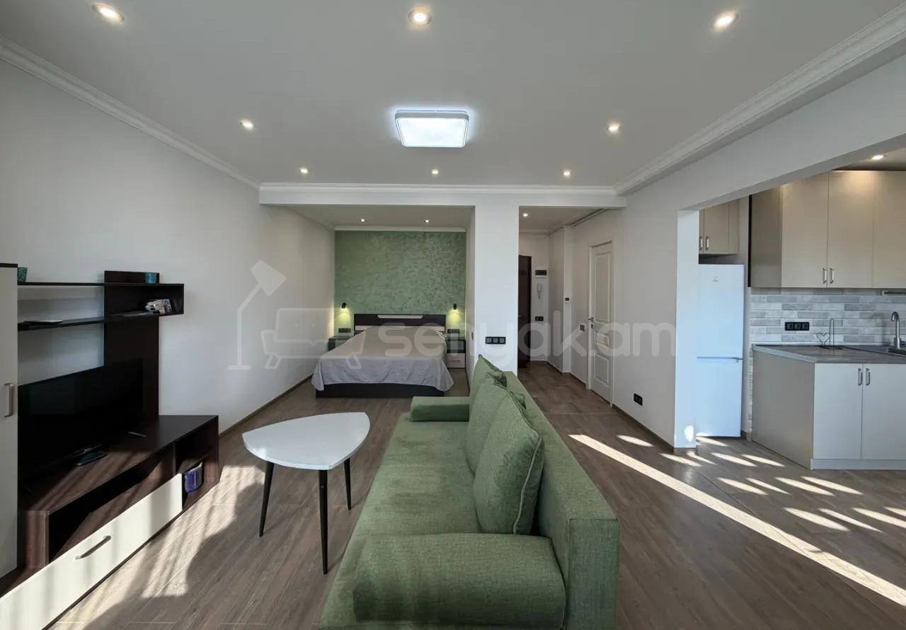 1 Սենյականոց Բնակարան, 50քմ, 7/15 հարկ, Դիզայներական Վերանորոգված