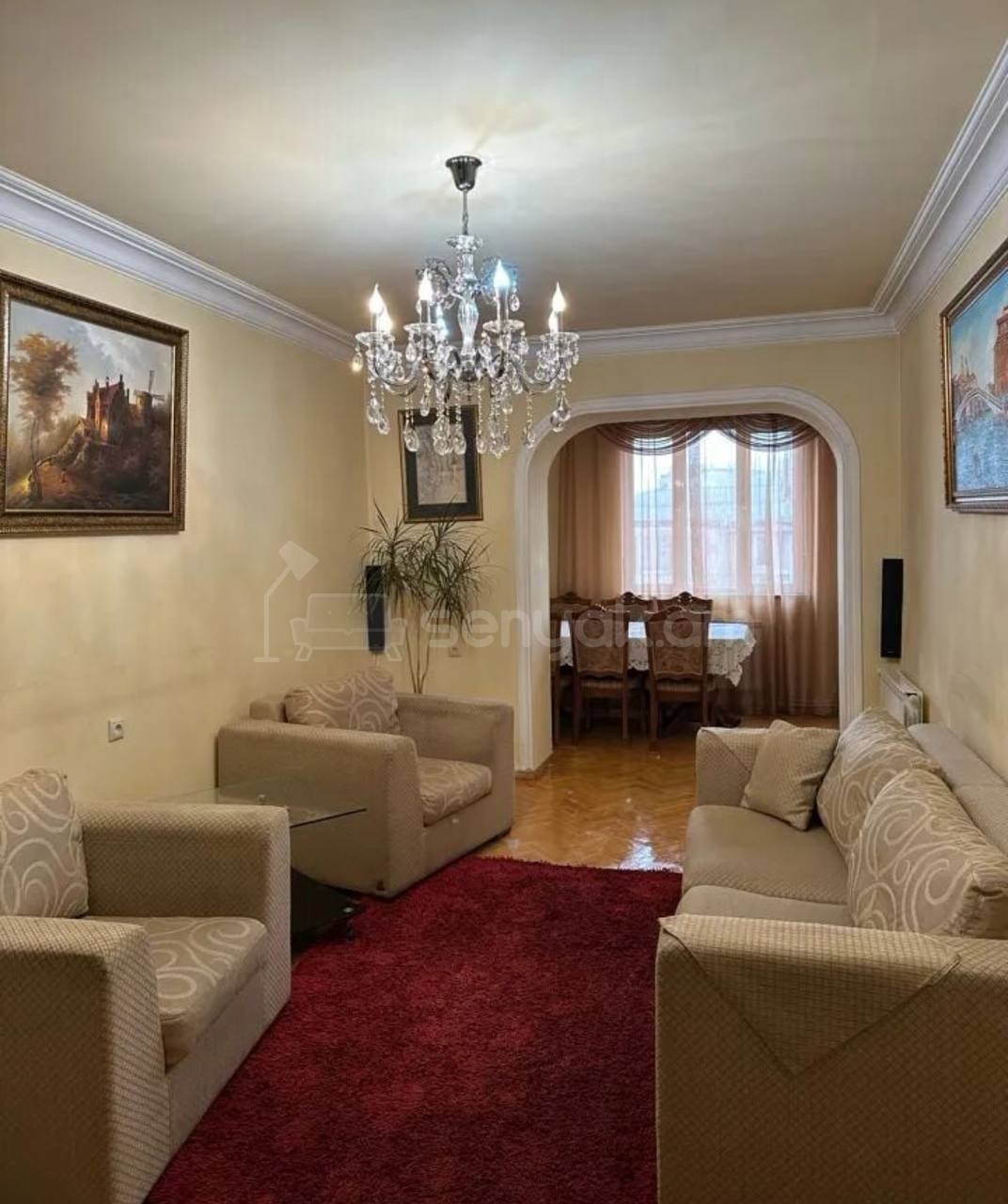 3 Սենյականոց Բնակարան Քարե Շենքում, 76քմ, 4/5 հարկ, Կոսմետիկ Վերանորոգված