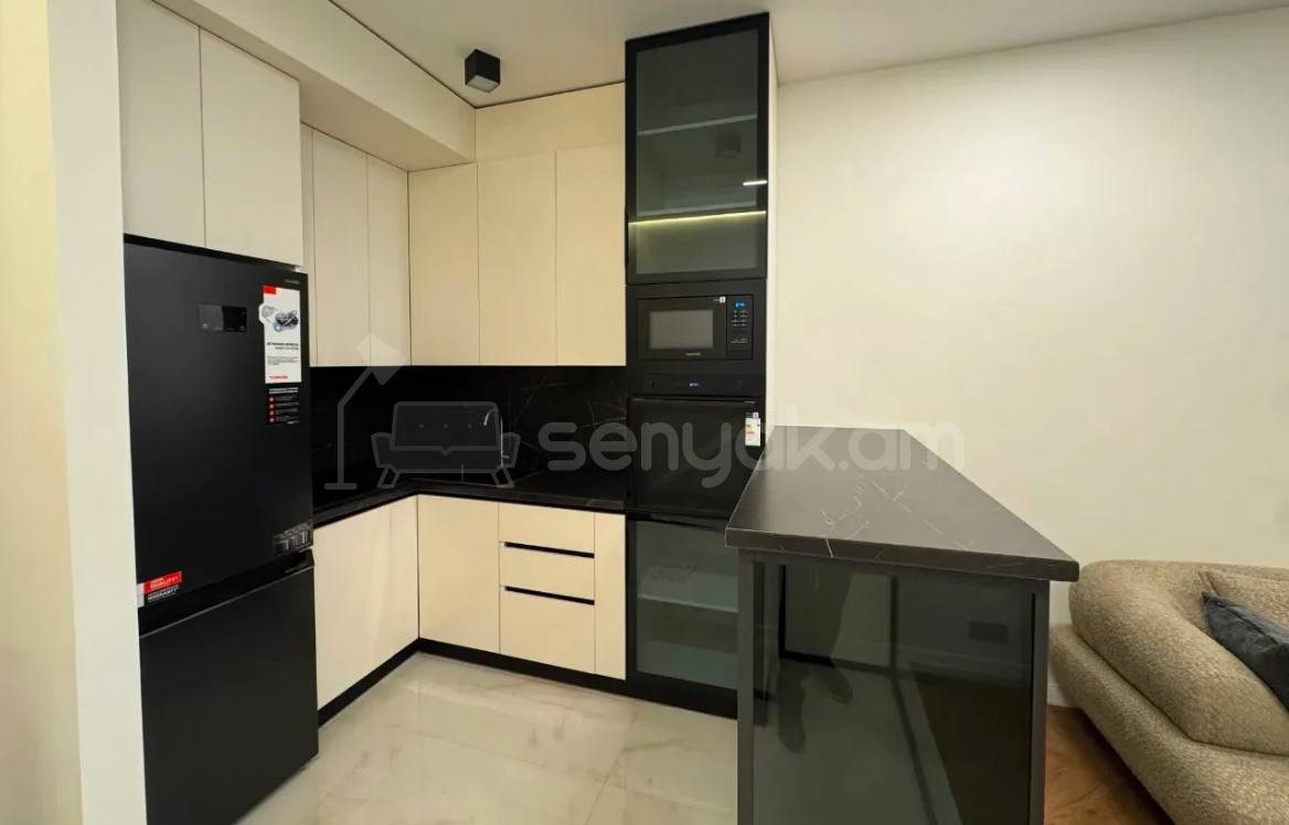 2 Սենյականոց Բնակարան Նորակառույցում, 45քմ, 6/20 հարկ, Կապիտալ Վերանորոգված