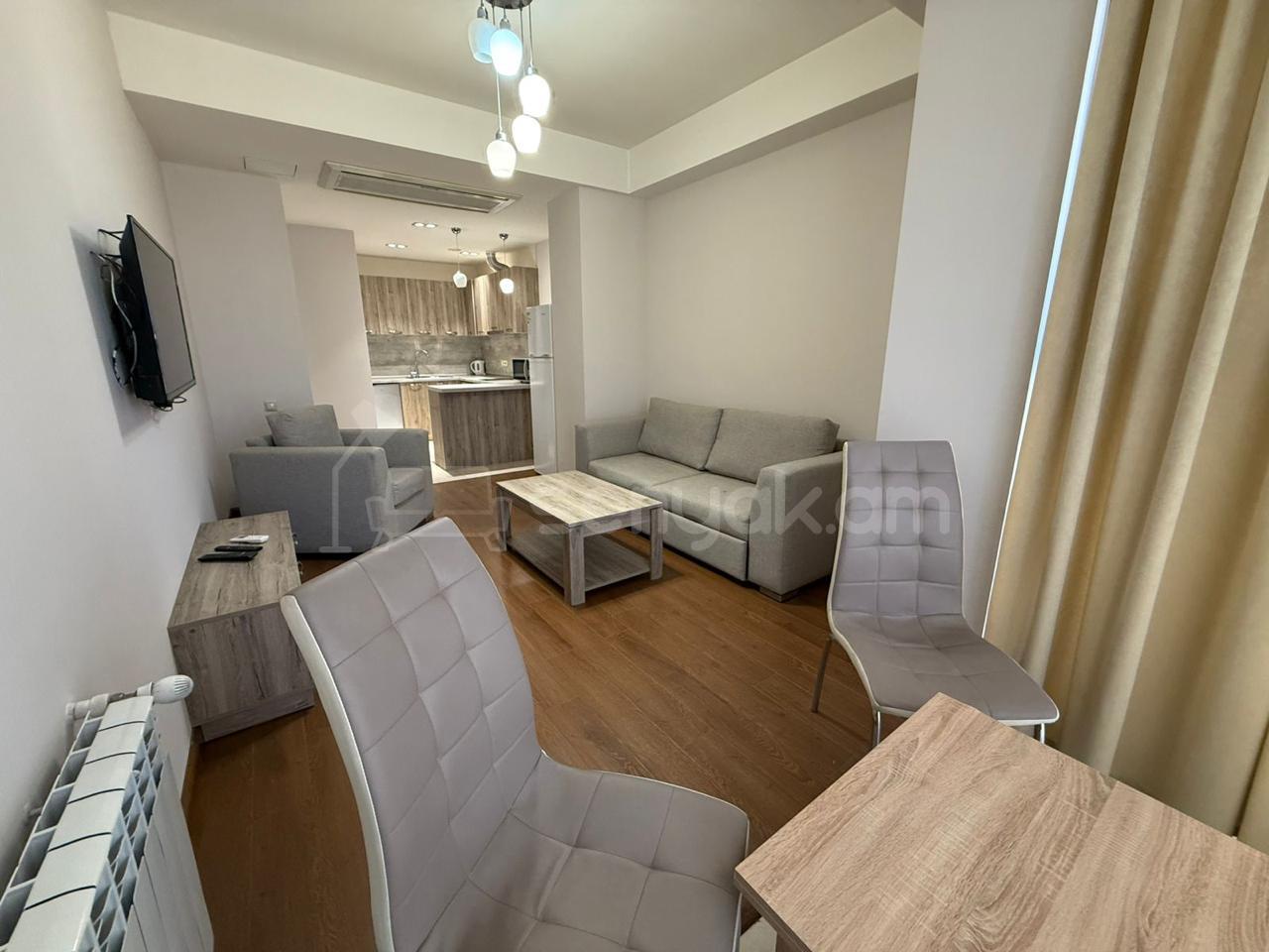 2 Սենյականոց Բնակարան Նորակառույցում, 50քմ, 5/15 հարկ, Դիզայներական Վերանորոգված