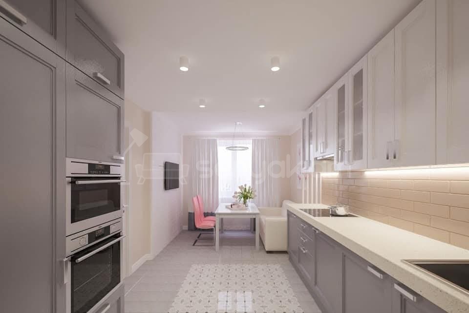 3 Սենյականոց Բնակարան Նորակառույցում, 80քմ, 8/12 հարկ, Դիզայներական Վերանորոգված