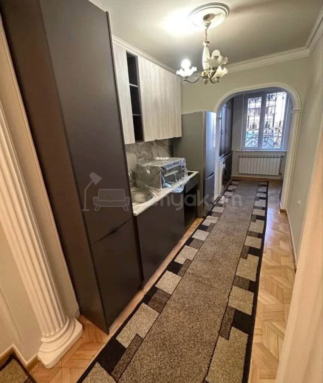 2 Սենյականոց Բնակարան, 60քմ, 2/9 հարկ, Կապիտալ Վերանորոգված, Կահավորված