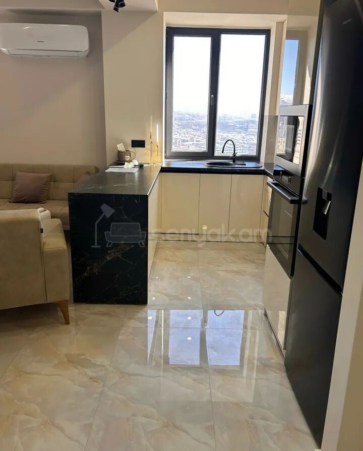 3 Սենյականոց Բնակարան Նորակառույցում, 62քմ, 13/16 հարկ, Կապիտալ Վերանորոգված