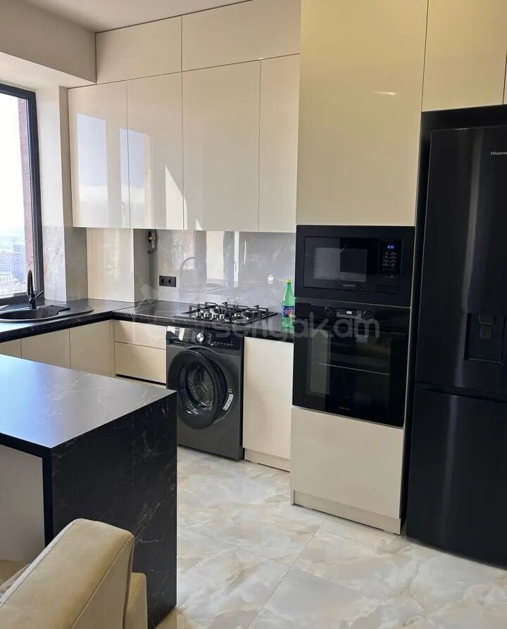 3 Սենյականոց Բնակարան Նորակառույցում, 62քմ, 13/16 հարկ, Կապիտալ Վերանորոգված