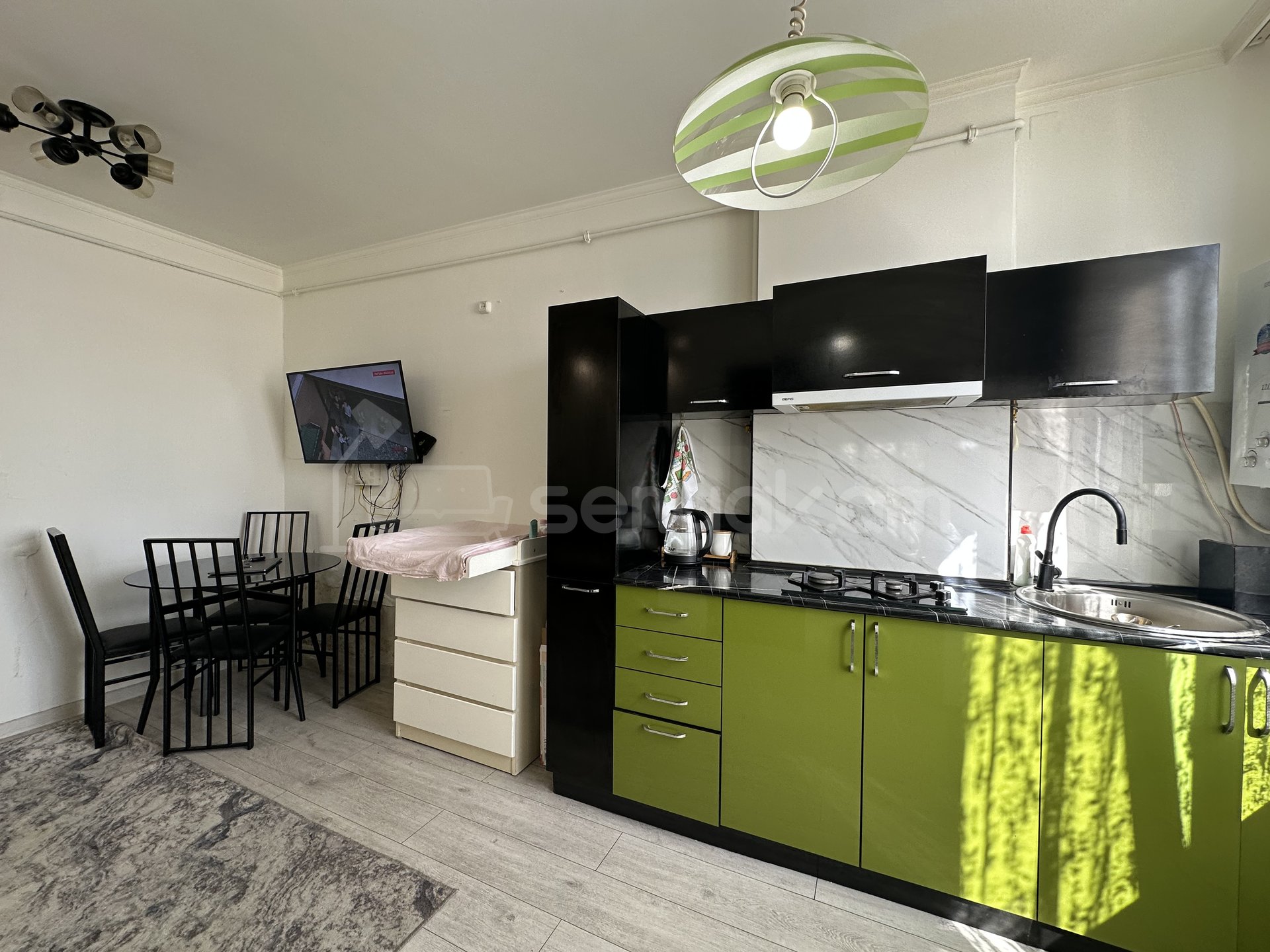 2 Սենյականոց Բնակարան Նորակառույցում, 33քմ, 2/11 հարկ, Կապիտալ Վերանորոգված