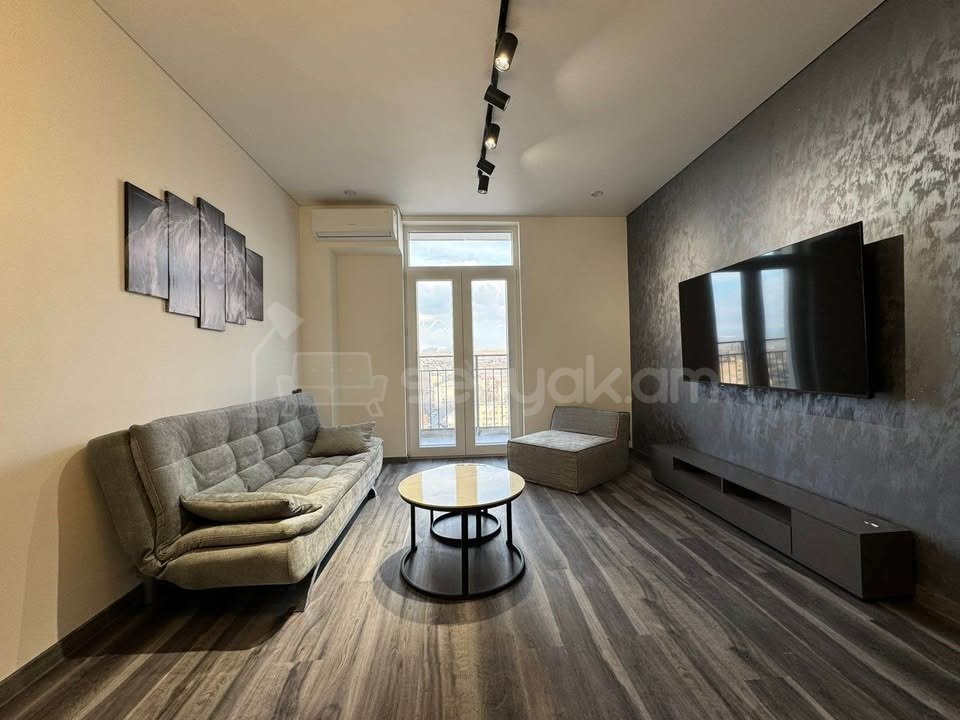 2 Սենյականոց Բնակարան Նորակառույցում, 46քմ, 13/14 հարկ, Կապիտալ Վերանորոգված