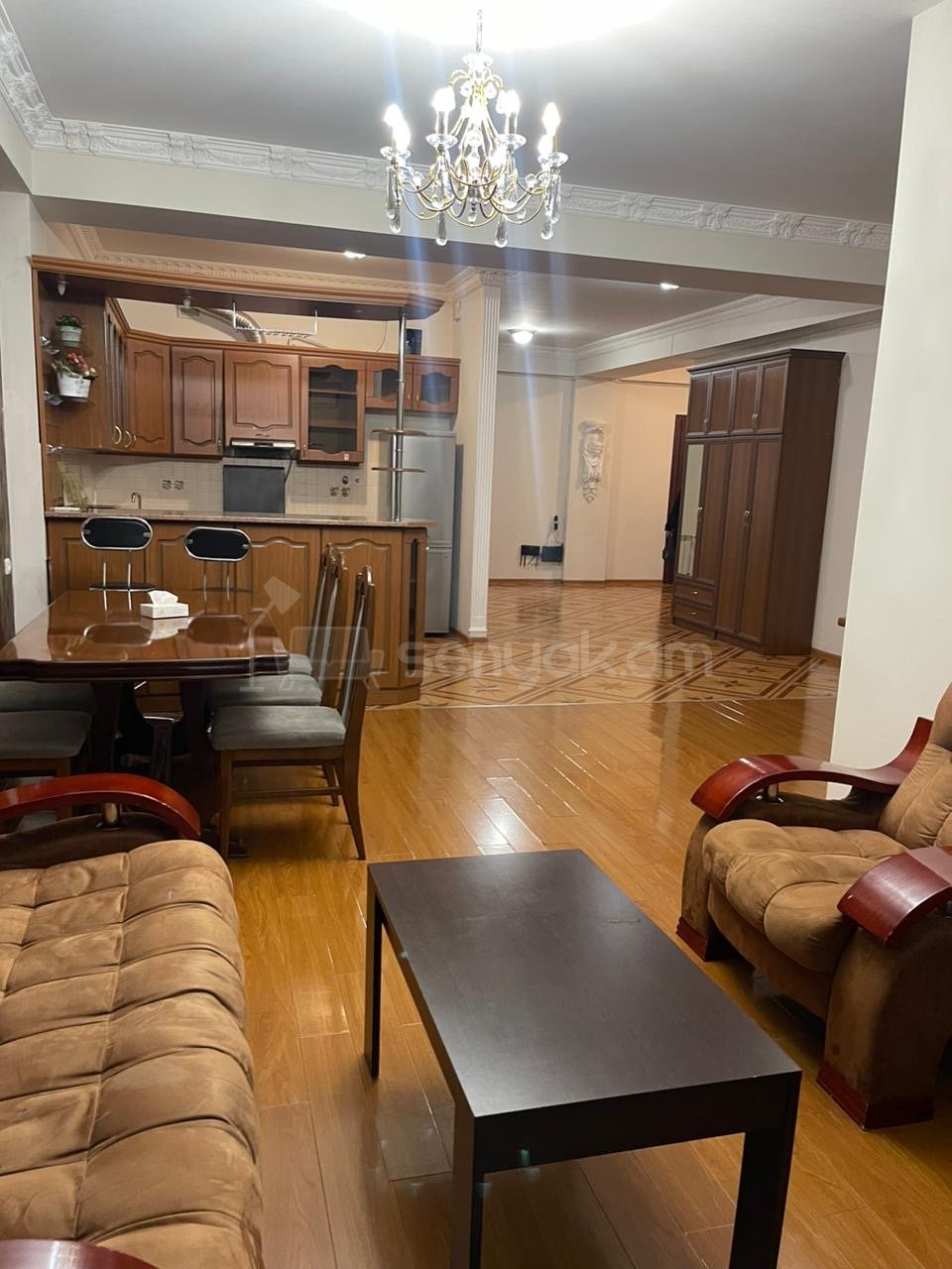 3 Սենյականոց Բնակարան Նորակառույցում, 82քմ, 3/12 հարկ, Կապիտալ Վերանորոգված