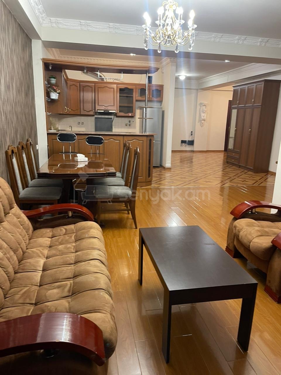 3 Սենյականոց Բնակարան Նորակառույցում, 82քմ, 3/12 հարկ, Կապիտալ Վերանորոգված