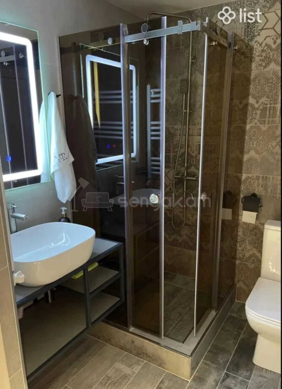 2 Սենյականոց Բնակարան Նորակառույցում, 55քմ, 3/8 հարկ, Դիզայներական Վերանորոգված