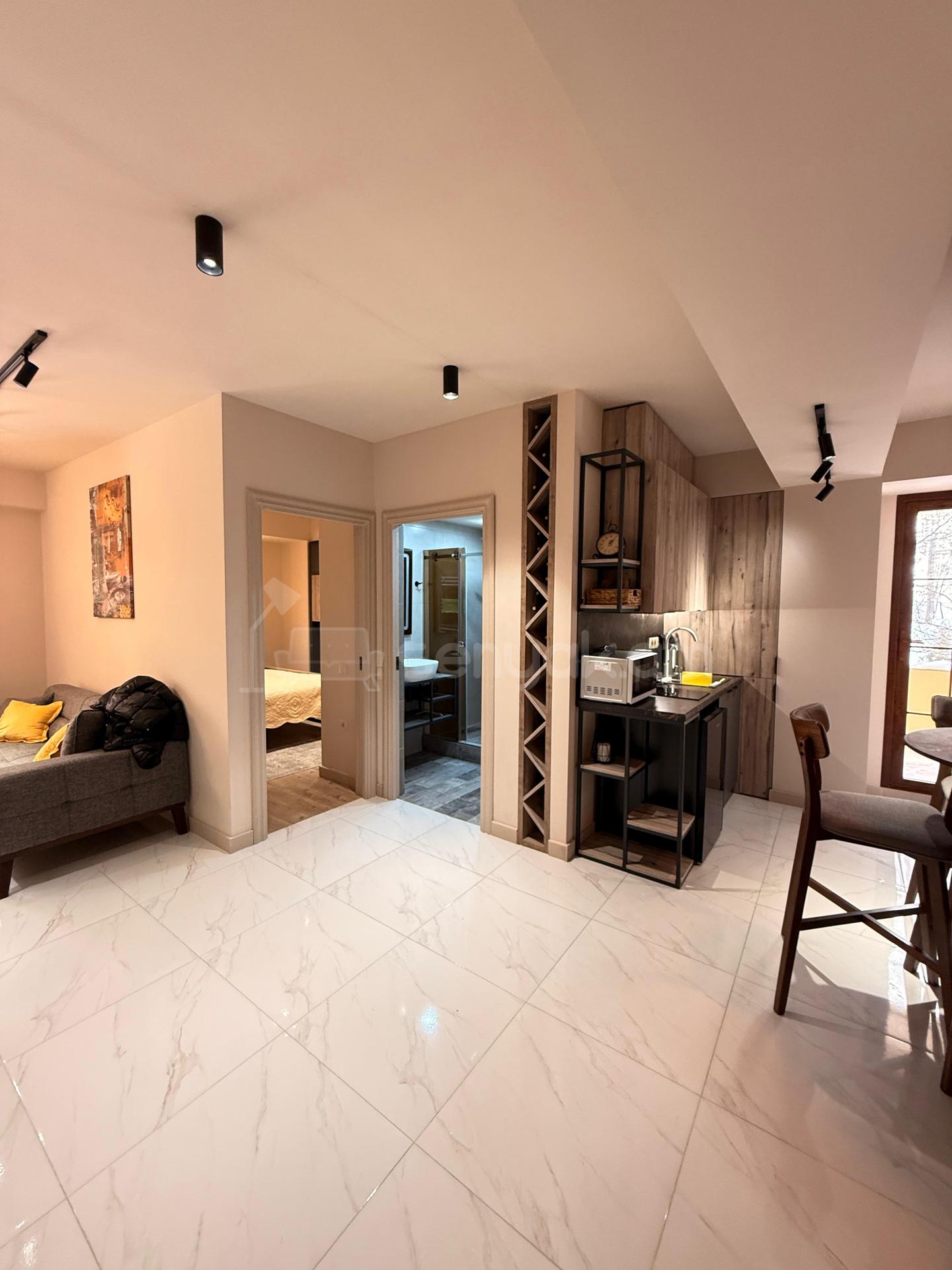 2 Սենյականոց Բնակարան Նորակառույցում, 55քմ, 3/8 հարկ, Դիզայներական Վերանորոգված