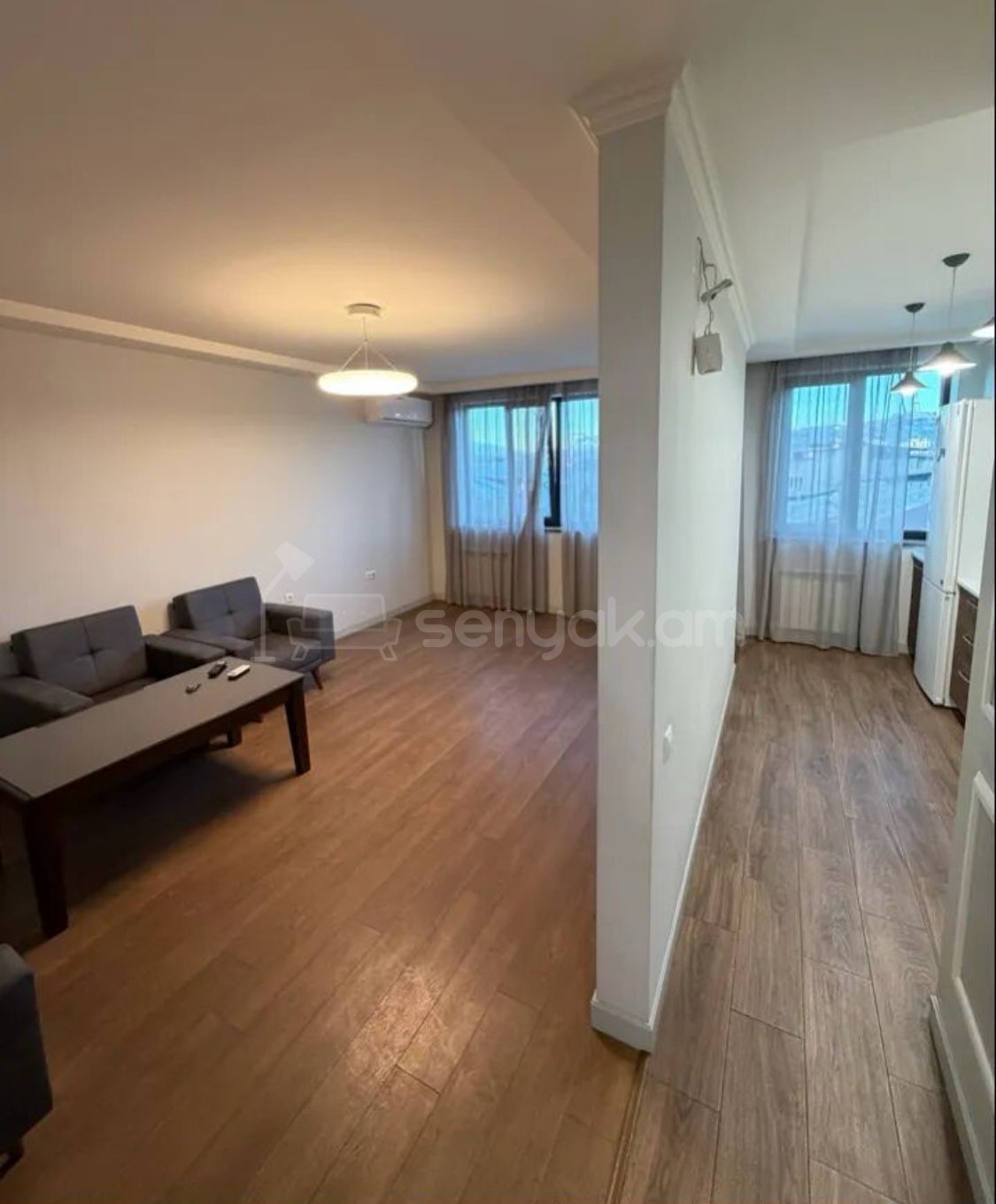 2 Սենյականոց Բնակարան Քարե Շենքում, 65քմ, 3/5 հարկ, Կապիտալ Վերանորոգված, Կահավորված