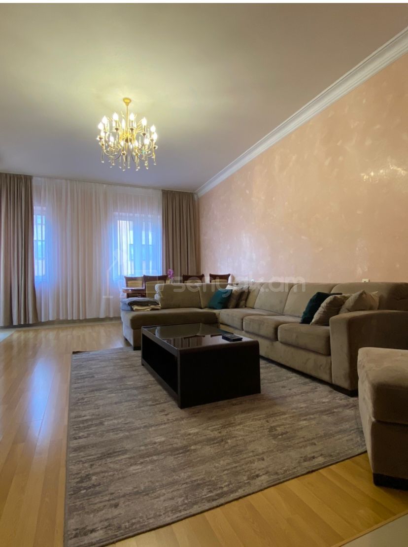 3 Սենյականոց Բնակարան Նորակառույցում, 120քմ, 7/9 հարկ, Կապիտալ Վերանորոգված