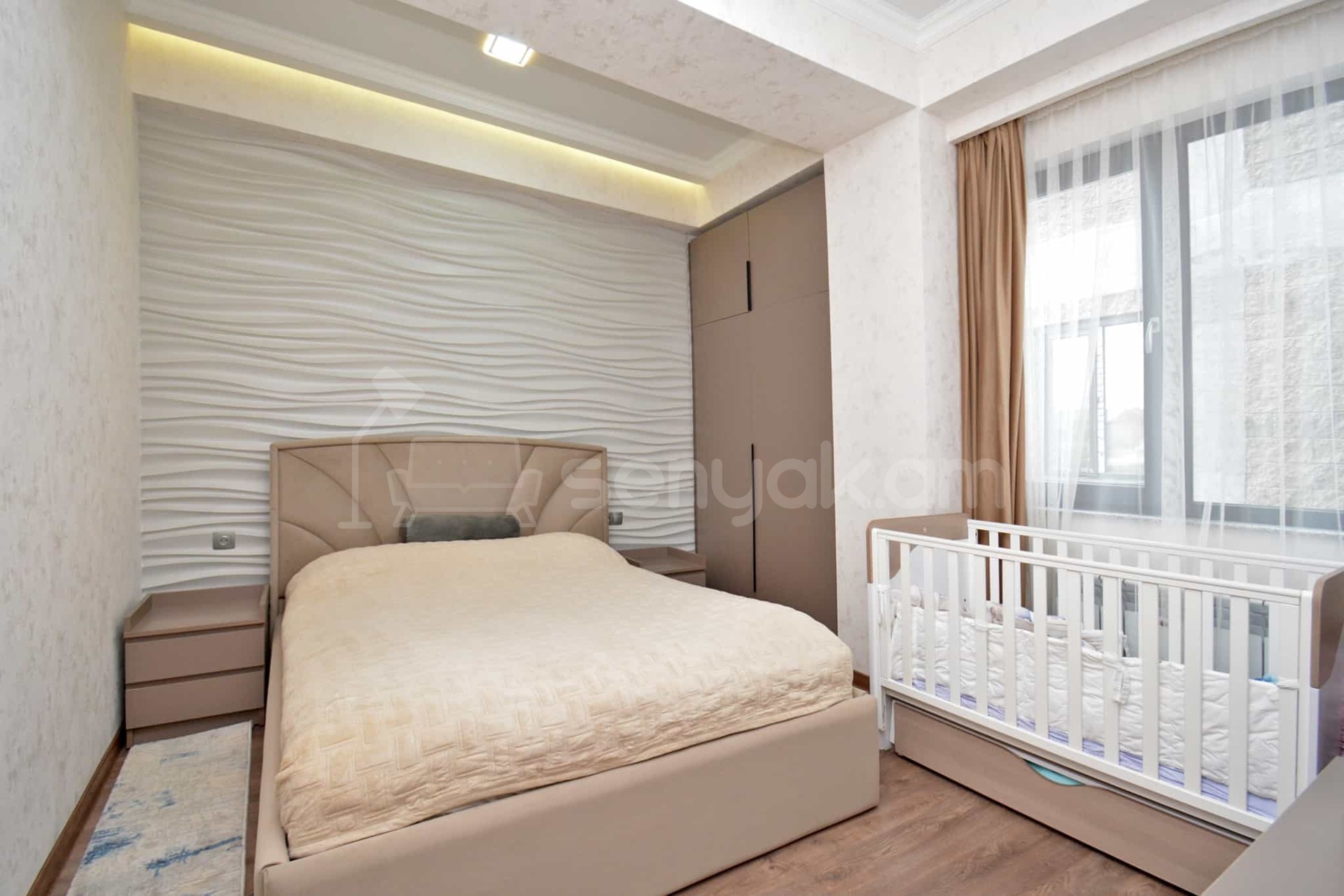 3 Սենյականոց Բնակարան Նորակառույցում, 76քմ, 3/4 հարկ, Կապիտալ Վերանորոգված