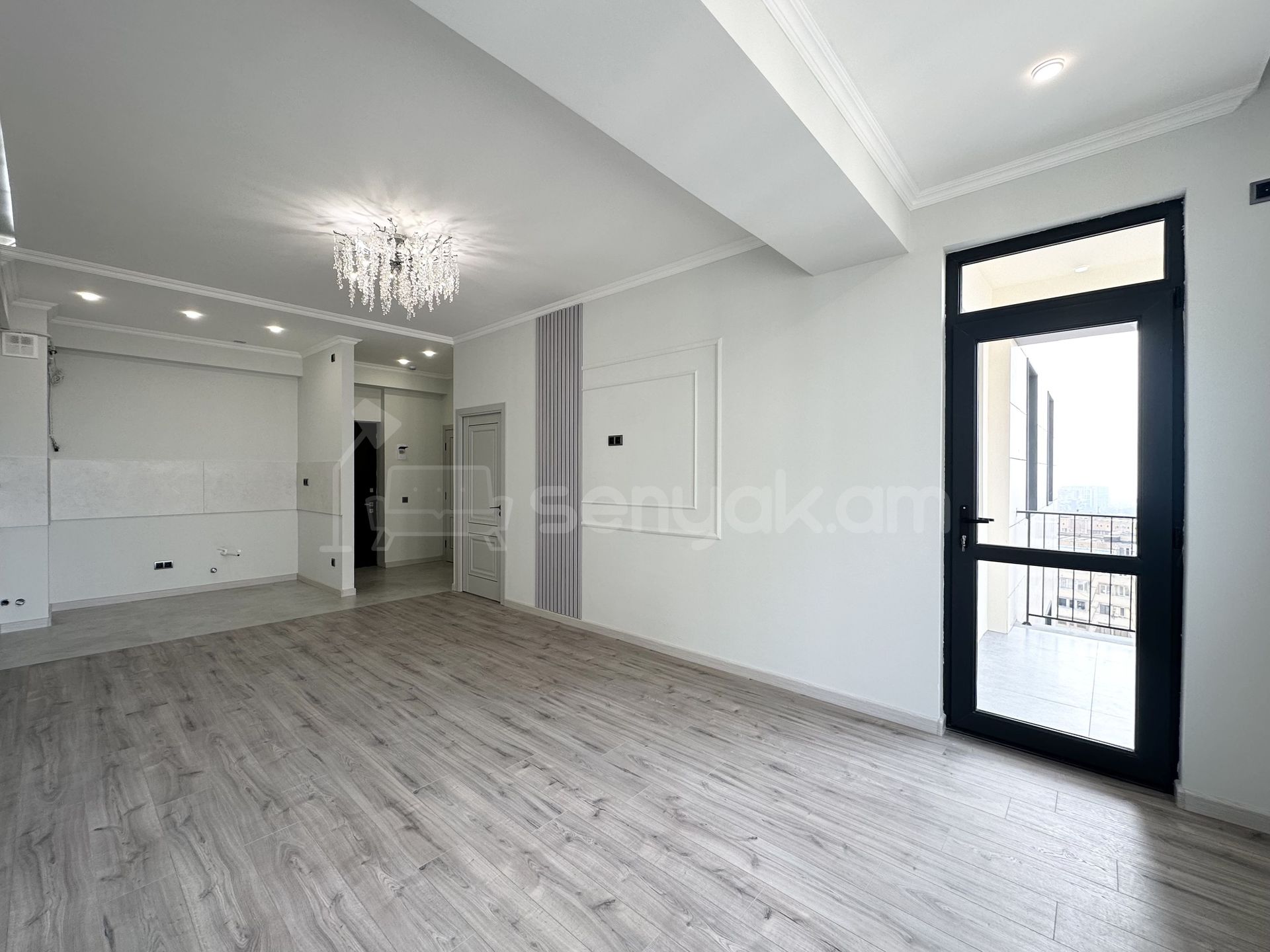 2 Սենյականոց Բնակարան Նորակառույցում, 49քմ, 9/14 հարկ, Կապիտալ Վերանորոգված