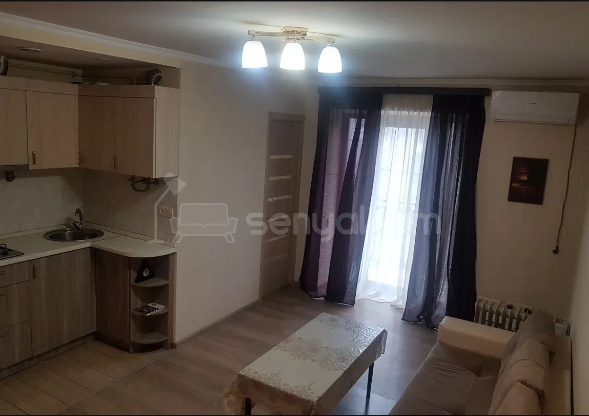 2 Սենյականոց Բնակարան Քարե Շենքում, 30քմ, 4/5 հարկ, Կապիտալ Վերանորոգված, Կահավորված