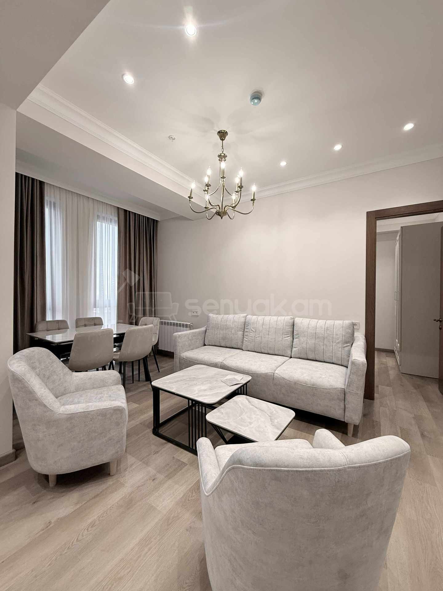 3 Սենյականոց Բնակարան Նորակառույցում, 65քմ, 13/17 հարկ, Կապիտալ Վերանորոգված, Կահավորված, Արևկող