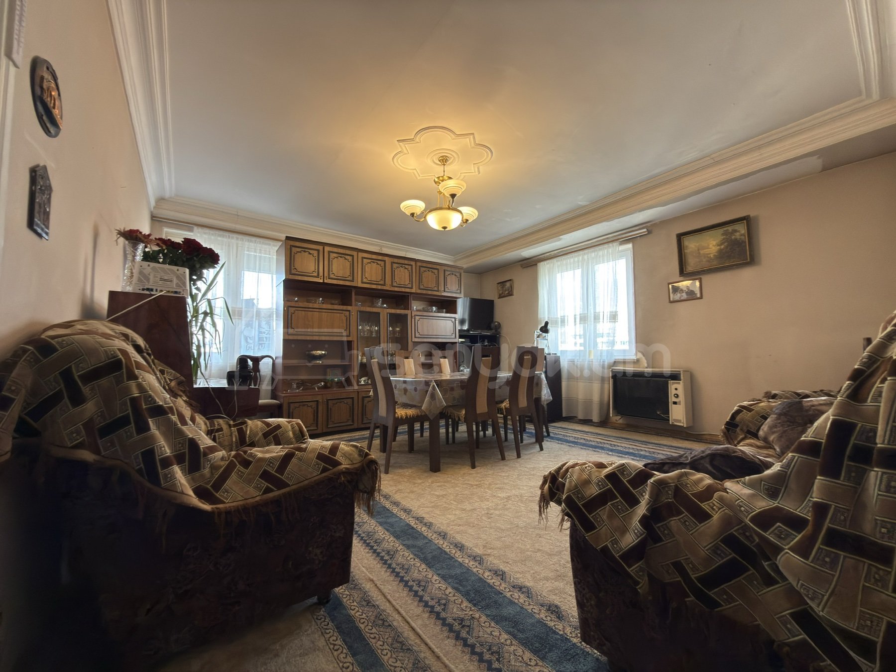 3 Սենյականոց Բնակարան, 94քմ, 12/13 հարկ, Պետական Վիճակում