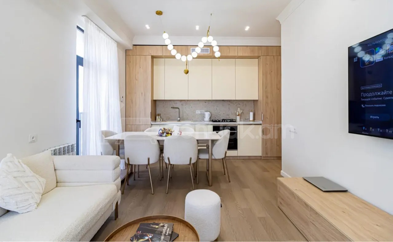 3 Սենյականոց Բնակարան Նորակառույցում, 69քմ, 13/16 հարկ, Կապիտալ Վերանորոգված