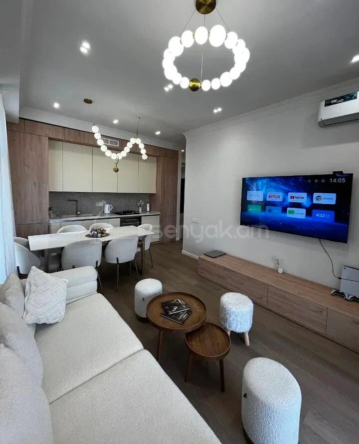 3 Սենյականոց Բնակարան Նորակառույցում, 69քմ, 13/16 հարկ, Դիզայներական Վերանորոգված