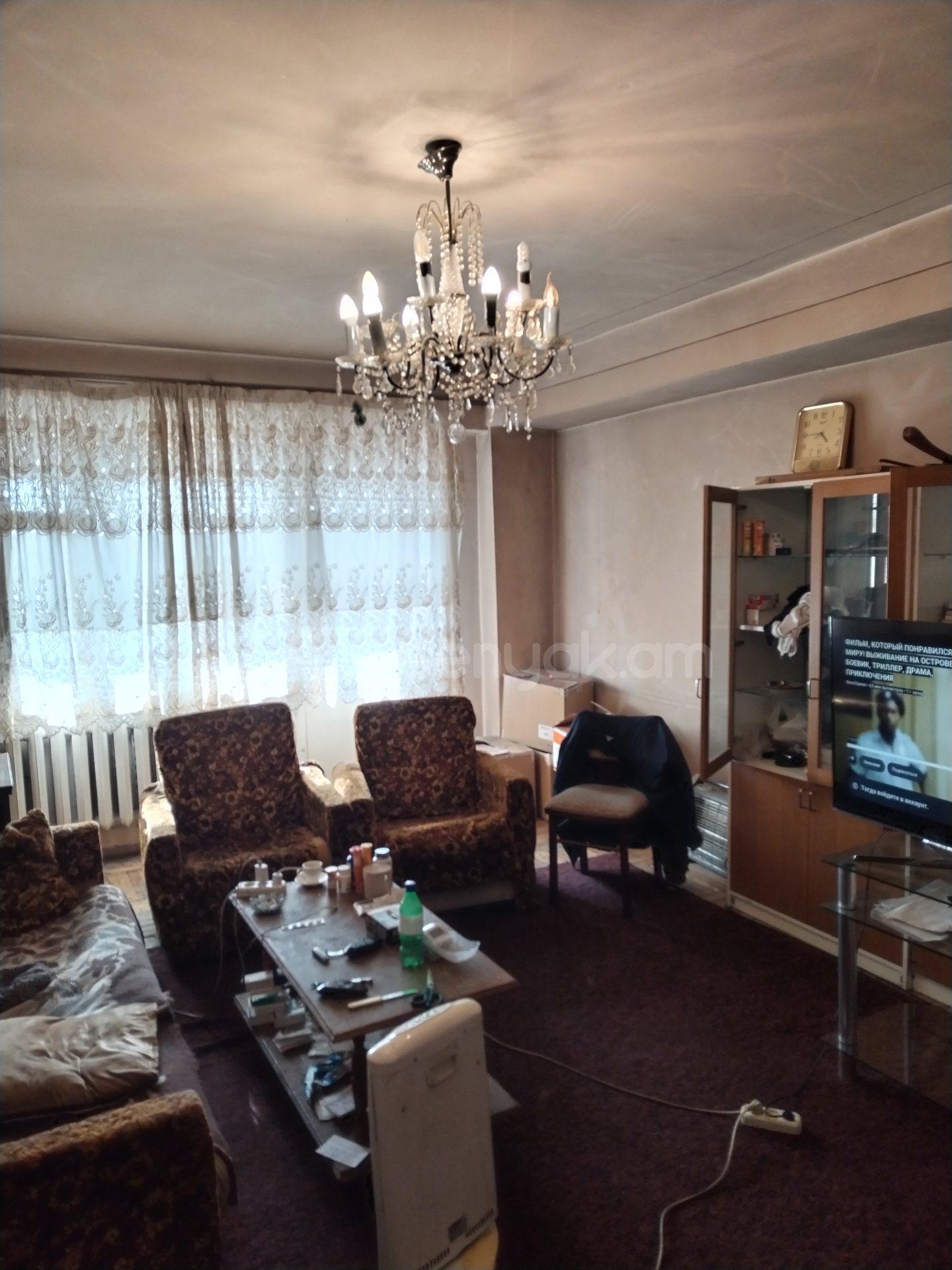 2 Սենյականոց Բնակարան Քարե Շենքում, 77քմ, 3/10 հարկ, Պետական Վիճակում