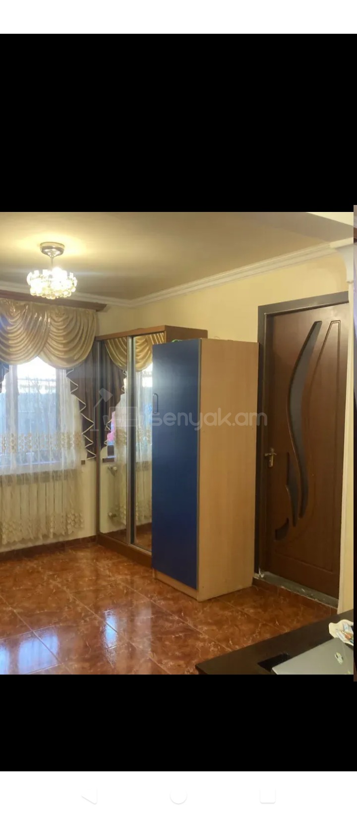 3 Սենյականոց Բնակարան Քարե Շենքում, 50քմ, 1/2 հարկ, Նորմալ Վիճակում