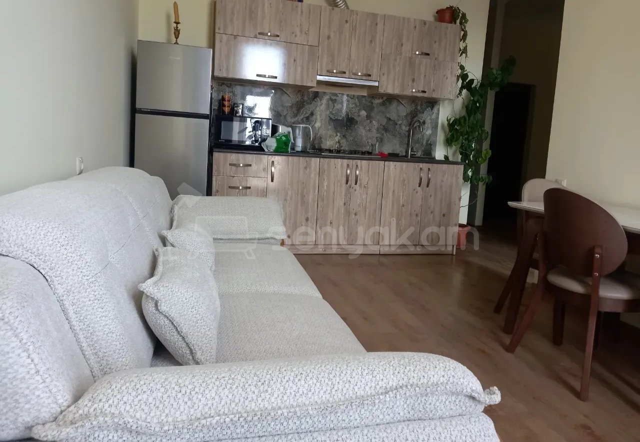 2 Սենյականոց Բնակարան Նորակառույց Քարե Շենքում, 46քմ, 5/9 հարկ, Կապիտալ Վերանորոգված, Կահավորված