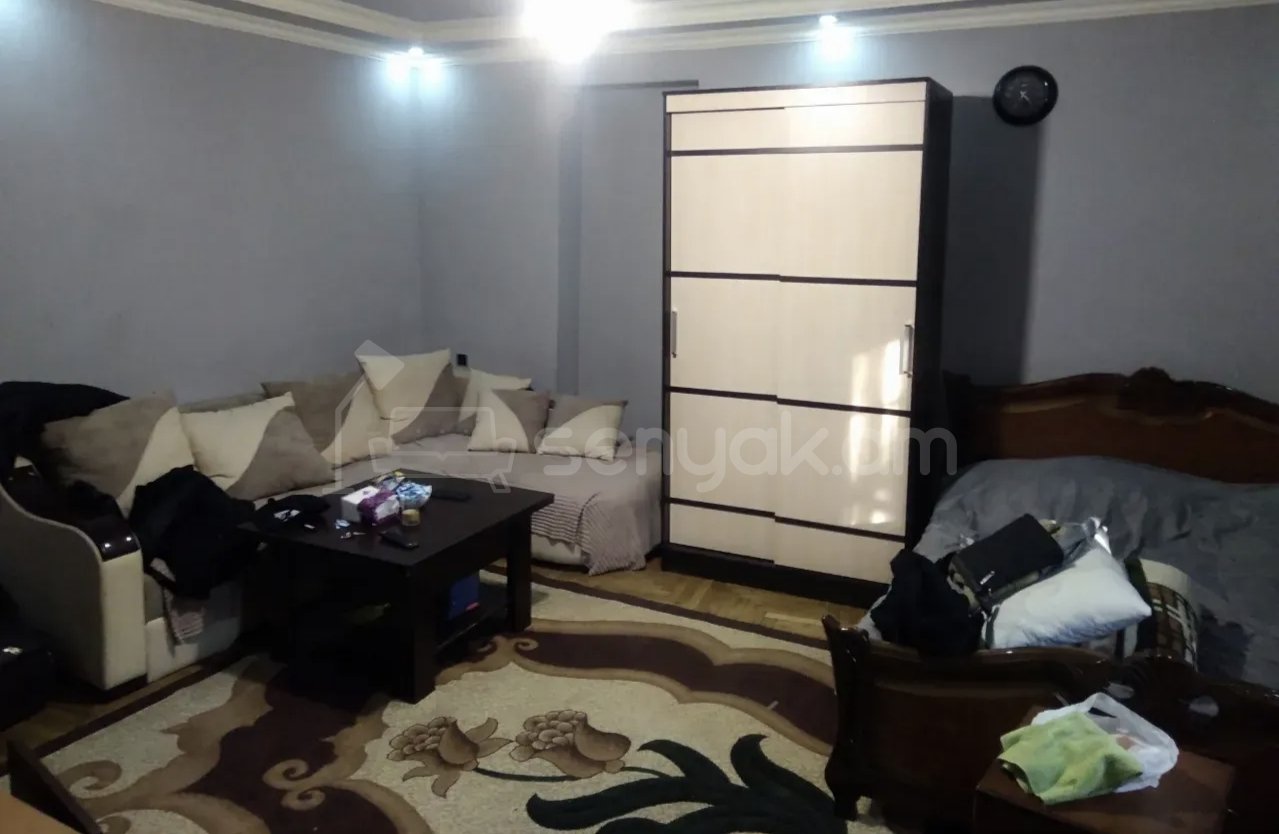 1 Սենյականոց Բնակարան Քարե Շենքում, 45քմ, 1/5 հարկ, Նորմալ Վիճակում, Կահավորված