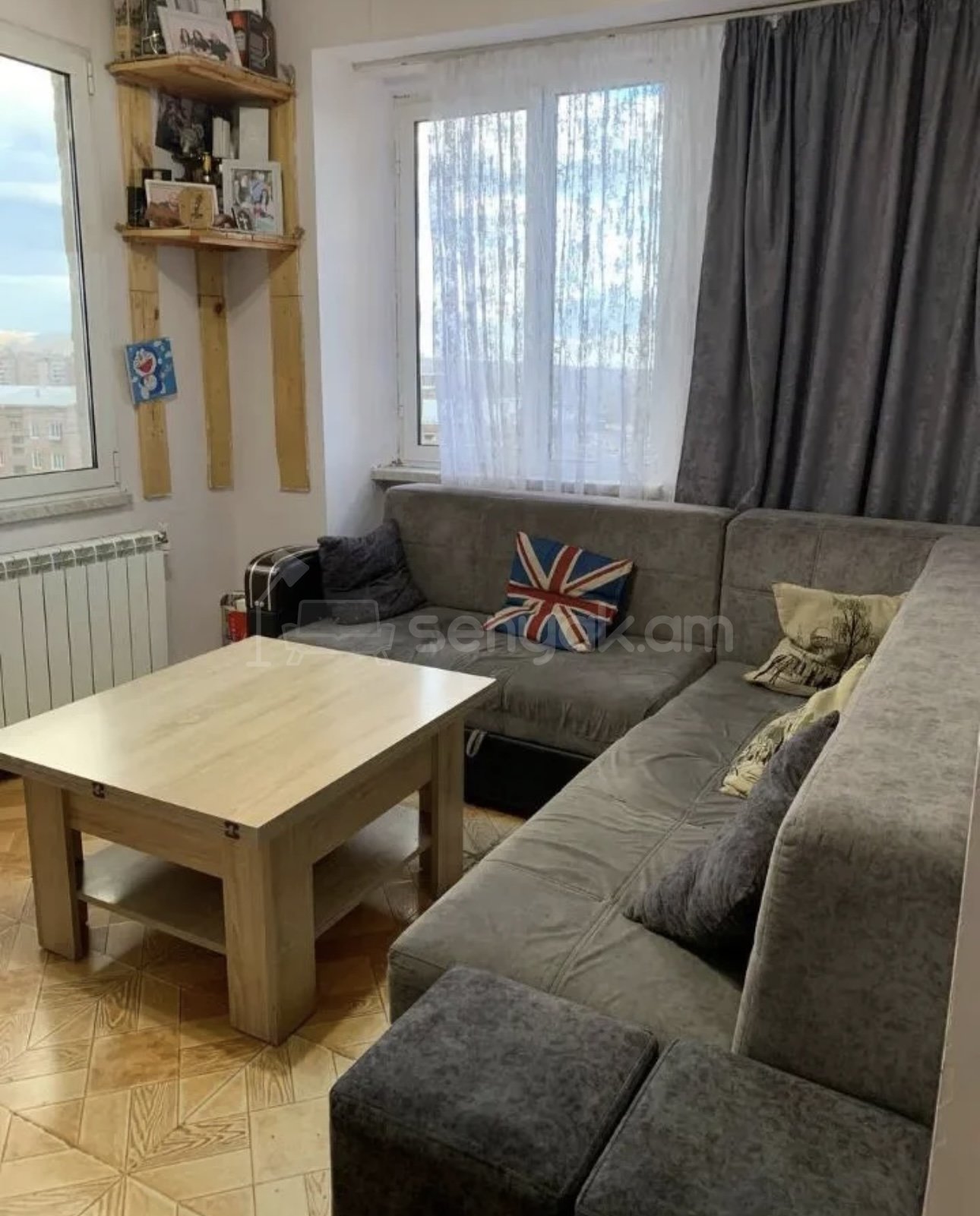 2 Սենյականոց Բնակարան, 41քմ, 8/9 հարկ, Կապիտալ Վերանորոգված