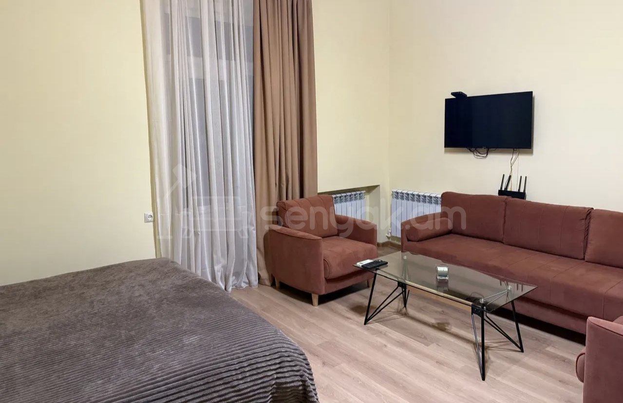 1 Սենյականոց Բնակարան Քարե Շենքում, 48քմ, 3/5 հարկ, Կապիտալ Վերանորոգված, Կահավորված