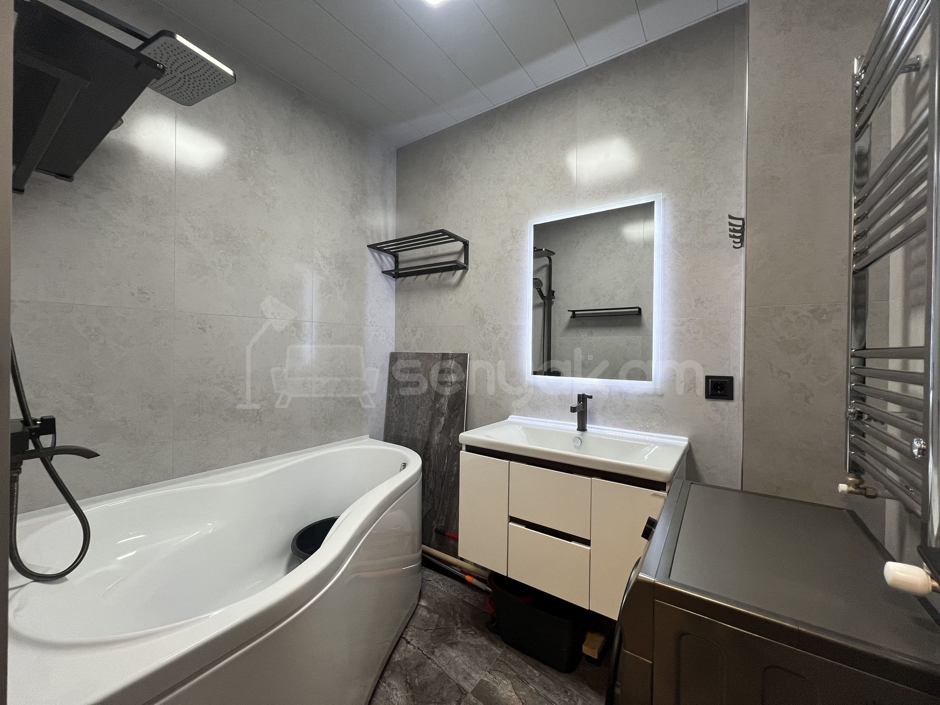 2 Սենյականոց Բնակարան Նորակառույցում, 54քմ, 4/11 հարկ, Կապիտալ Վերանորոգված