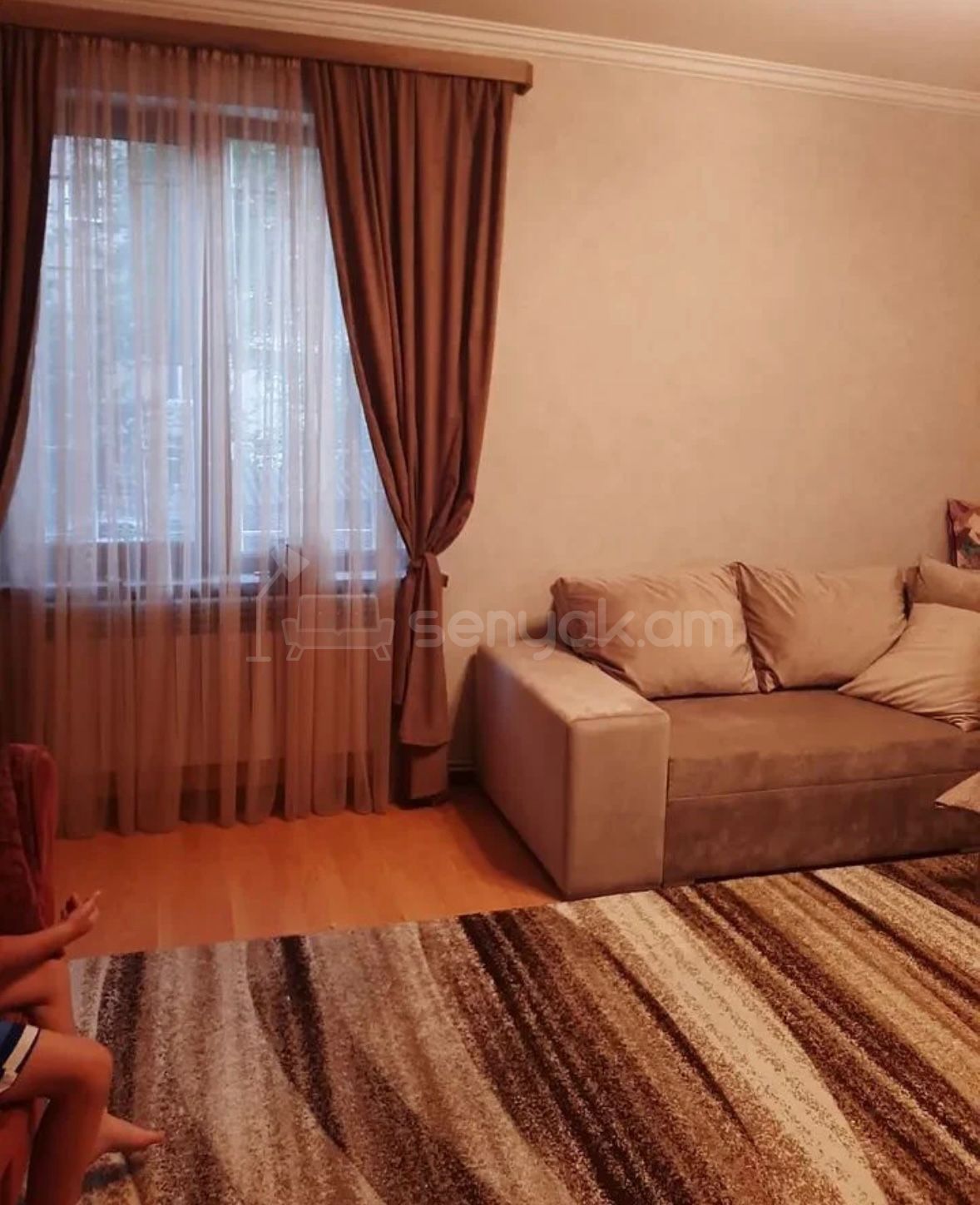 3 Սենյականոց Բնակարան, 120քմ, 1/9 հարկ, Նորմալ Վիճակում