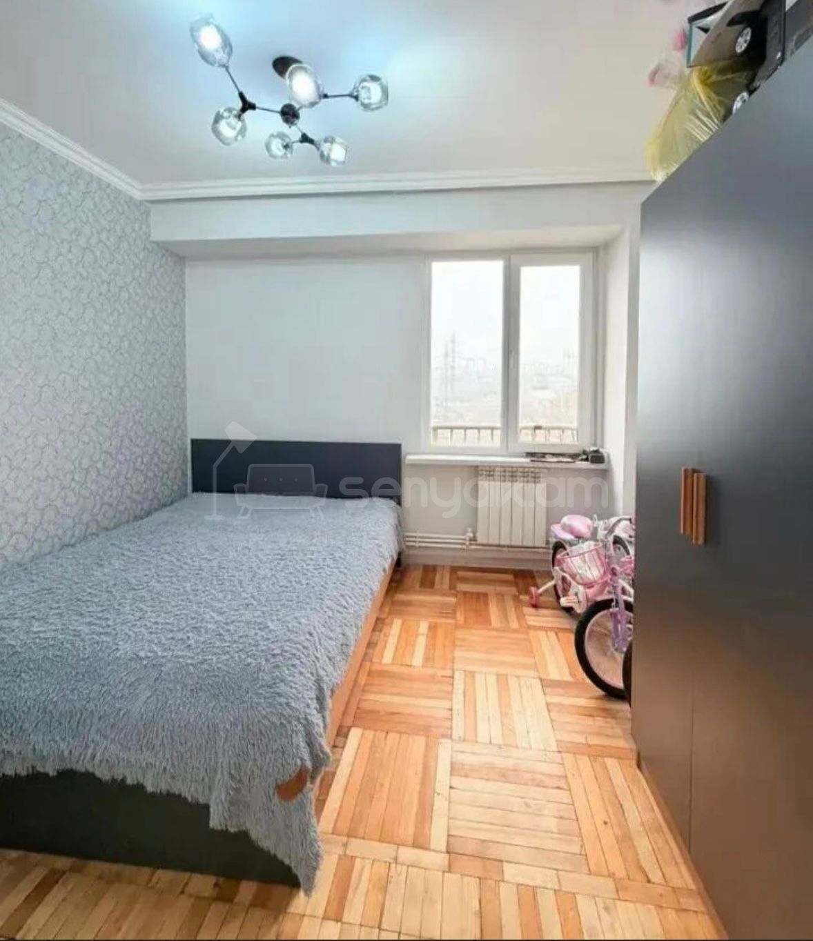 3 Սենյականոց Բնակարան, 74քմ, 5/9 հարկ, Նորմալ Վիճակում