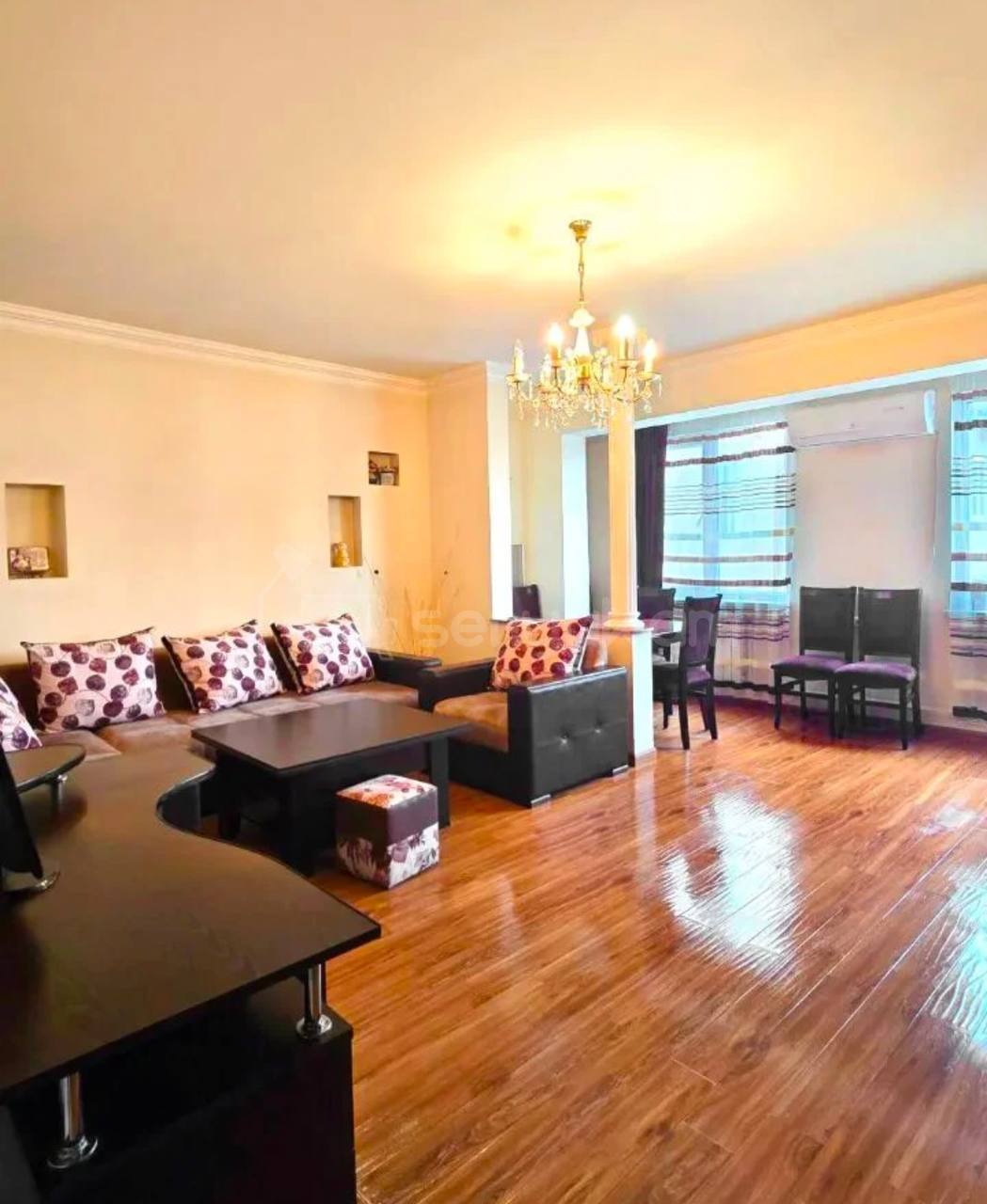 3 Սենյականոց Բնակարան, 80քմ, 8/9 հարկ, Կապիտալ Վերանորոգված, Կահավորված